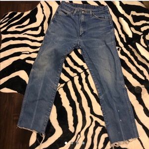 Vintage high waisted wrangler denim pant